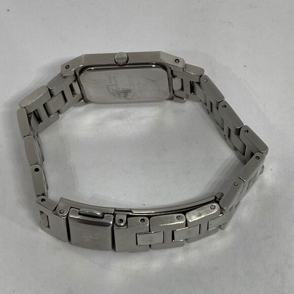 Mount Royal Men's Silver Stainless Steel Analog Black Dial Quartz Watch JK132 - Picture 11 of 12